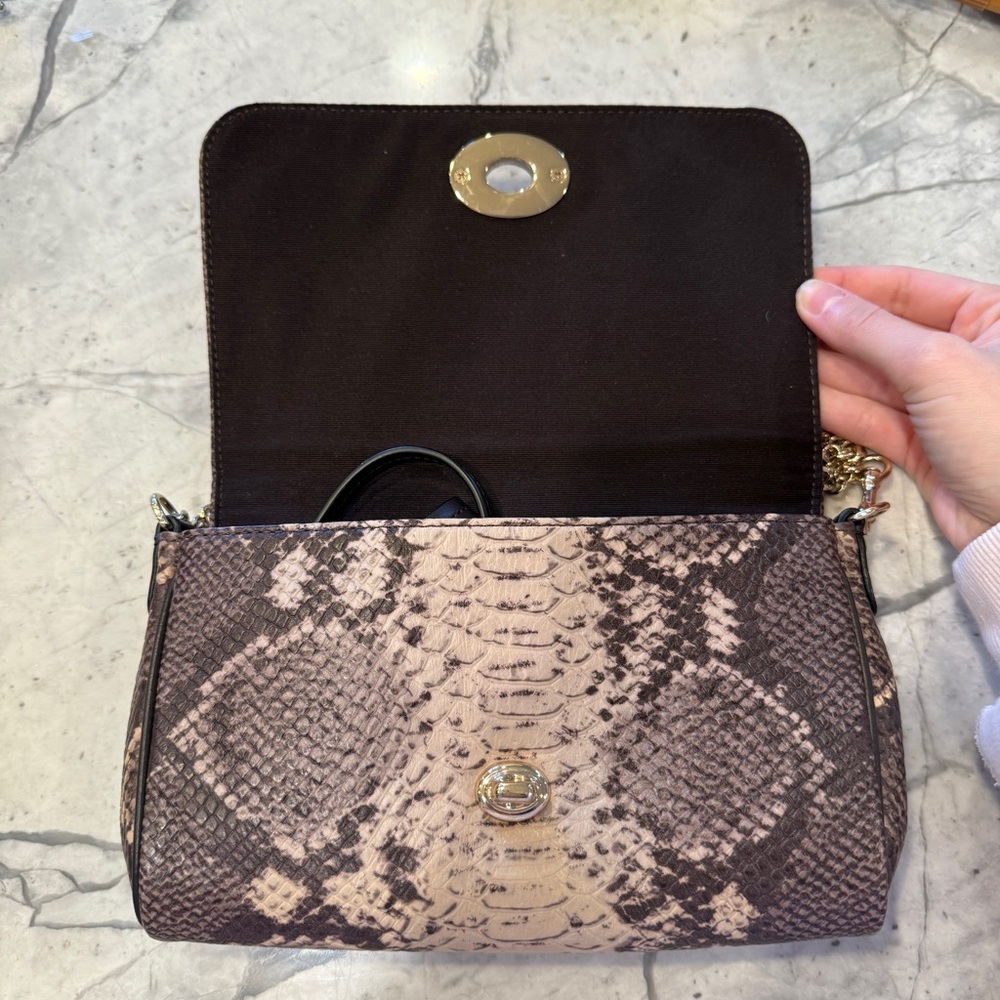 Coach Mini Ruby Python Embossed Crossbody Purse - image 6